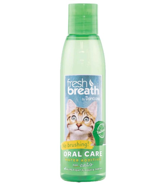 TropiClean Fresh Breath Water Additive For Cats