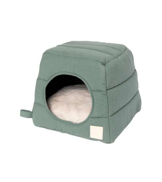 FuzzYard LIFE Cat Cubby Bed (Myrtle Green)