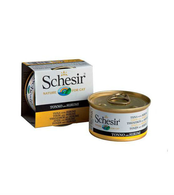 15% OFF: Schesir Tuna with Surimi in Jelly Wet Cat Food