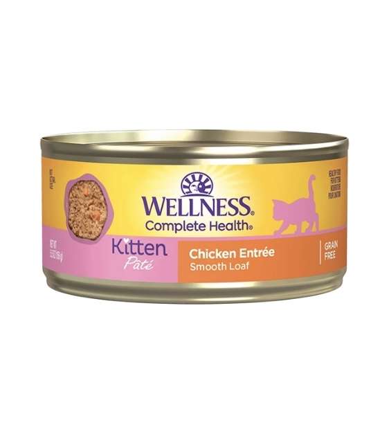 Wellness Complete Health Pate (KITTEN) Chicken Wet Cat Food