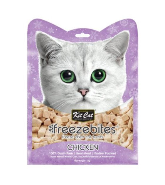 Kit Cat Freeze Bites Chicken Grain Free Cat Treat