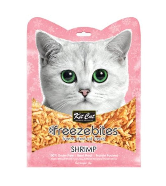 Kit Cat Freeze Bites Shrimp Grain Free Cat Treat