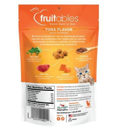 Fruitables Crunchy Tuna with Pumpkin Cat Treats