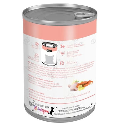 Kit Cat Atlantic Tuna With Crab Grain Free Wet Cat Food