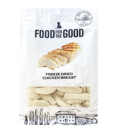 Food For The Good Freeze Dried Chicken Breast Cat & Dog Treats