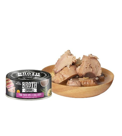 40% OFF: Absolute Holistic Broth Chunks (Tuna Thick Cuts & Chia Seeds) Wet Cat & Dog Food - Good Dog People™