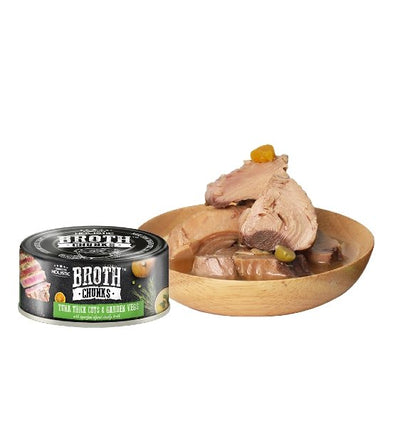 40% OFF: Absolute Holistic Broth Chunks (Tuna Thick Cuts & Garden Vegs) Wet Cat & Dog Food - Good Dog People™