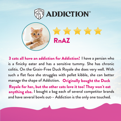 Addiction Duck Royal Feline Beauty Skin & Coat Dry Cat Food