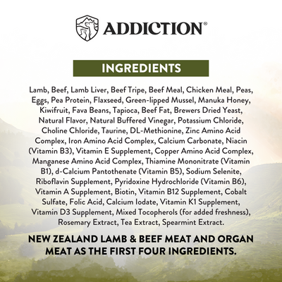 Addiction Wild Islands Highland Meats Lamb & Beef High Protein Dry Cat Food