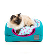 FuzzYard Cat Cubby Tahiti Bed