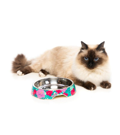 FuzzzYard Lahaina Easy Feeder Cat Bowls