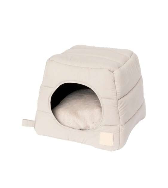 FuzzYard LIFE Cat Cubby Bed (Sandstone)