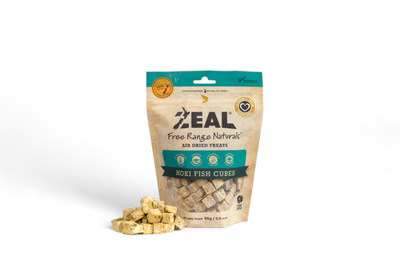 Zeal Free Range Air Dried Dog Treats (Hoki Fish Cubes)