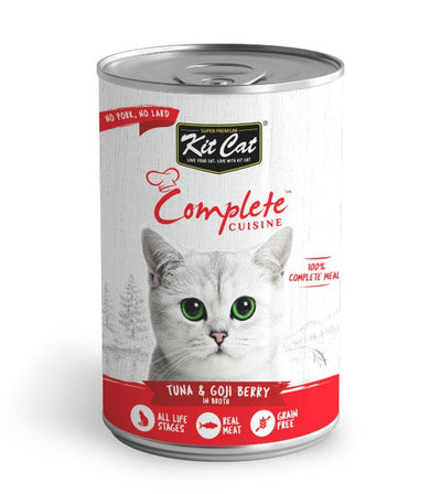 Kit Cat Complete Cuisine Tuna & Goji Berry In Broth Cat Food