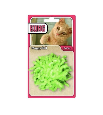 Kong Moppy Ball Cat Toy (Random Colors)