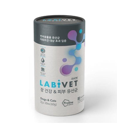 Labivet Skin and Gut Probiotics Supplements for Cats & Dogs