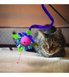 Kong Laser Teaser Wand Cat Toy (Blue)