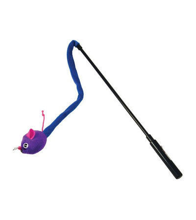 Kong Laser Teaser Wand Cat Toy (Blue)