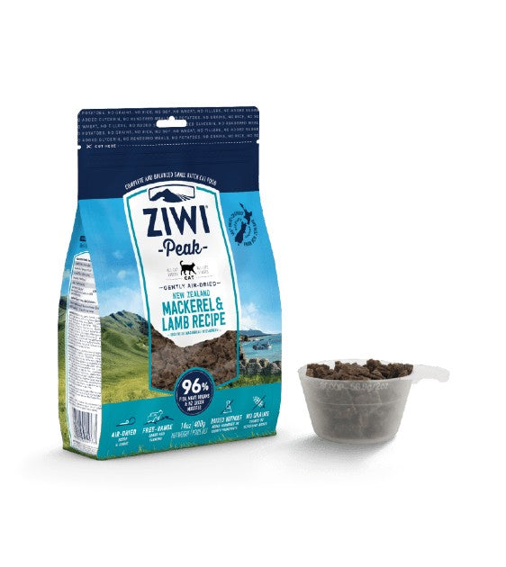 ZiwiPeak Air Dried Mackerel and Lamb Dry Cat Food