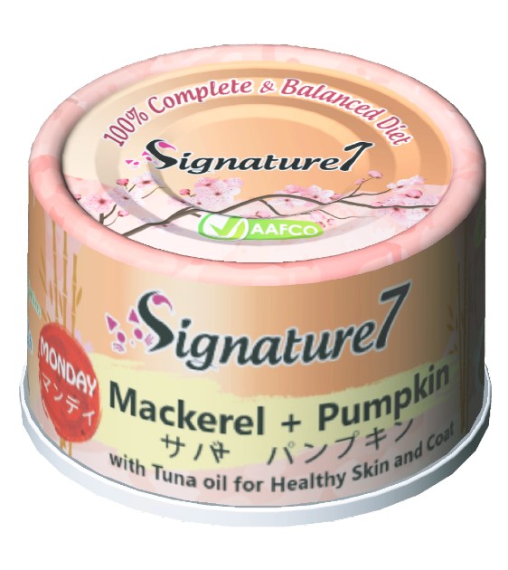 Signature7 Monday Mackerel & Pumpkin Complete Balanced Wet Cat Food