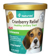 NaturVet Cranberry Relief Plus Echinacea (Urinary & Immunity) Soft Chew Dog Supplement (60 Count)