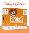 Proudi Raw Cat Food (Turkey & Chicken)