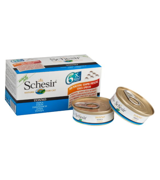 Schesir Tuna in Jelly 6x50g Multipack Wet Cat Food