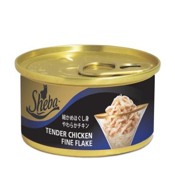 Sheba Tender Chicken Fine Flakes Wet Cat Food