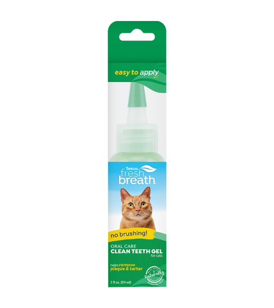 Tropiclean Fresh Breath - No Brushing Clean Teeth Gel for Cats