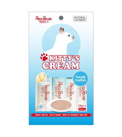 Petz Route Kitty’s Cream Tuna & Codfish Cat Treats