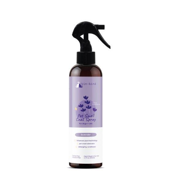 Kin+Kind Pet Smell Coat Spray - Lavender for Dogs & Cats