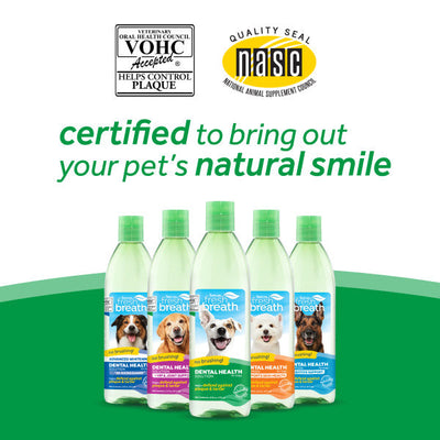 TropiClean Fresh Breath No Brushing Dental Health Solution for Cats