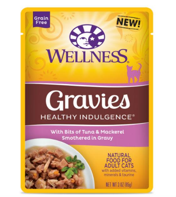 Wellness Healthy Indulgence Gravies Tuna & Mackerel Wet Cat Food