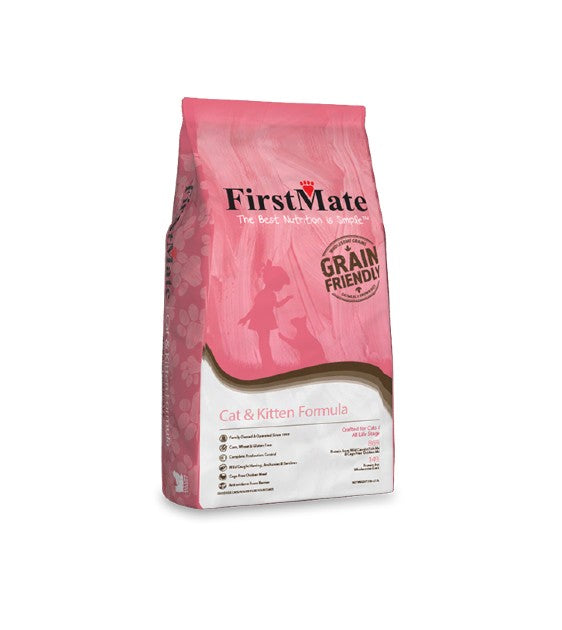 FirstMate Cat and Kitten Formula Grain-Friendly Dry Cat Food