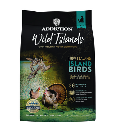 Addiction Wild Islands Island Birds High Protein Duck & Turkey Dry Cat Food