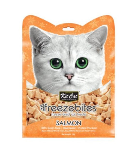 Kit Cat Freeze Bites Salmon Grain Free Cat Treat