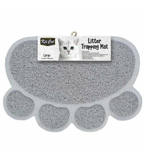 Kit Cat Litter Trapping Mat (Grey)