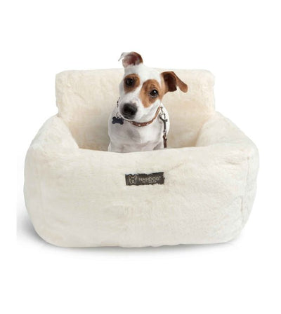 Nandog Pet Gear Cloud Ivory Car Seat Bed - Good Dog People™