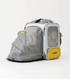 PETKIT Breezy Zone Backpack Carrier (Grey & Yellow) - Good Dog People™