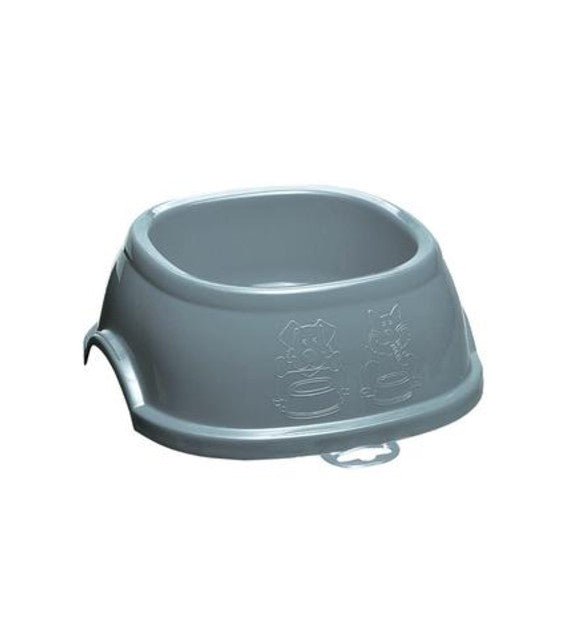 Stefanplast Break 1 Square Cat & Dog Bowl (Powder Blue) - Good Dog People™