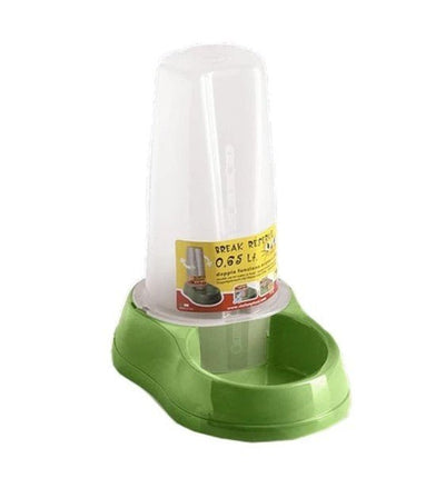 Stefanplast Break Réserve Dual Function Food and Water Dispenser (Apple Green)