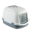 Stefanplast Super Queen Cat Litter Box (Steel Blue)