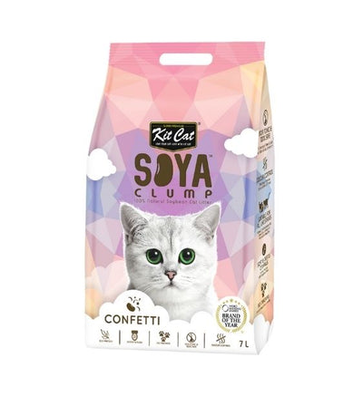 Kit Cat Soya Clump Confetti Cat Litter