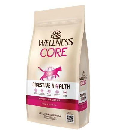 Wellness CORE Digestive Health with Wholesome Grains Salmon Recipe (Salmon & Rice) Dry Cat Food
