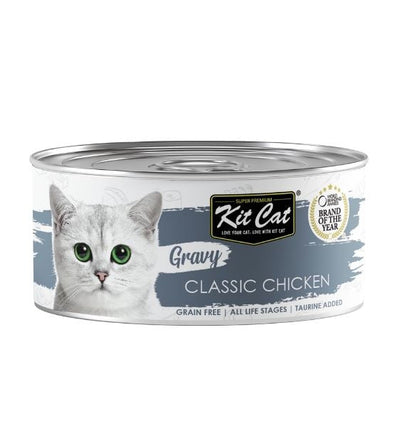 Kit Cat Gravy (Classic Chicken) Grain Free Canned Wet Cat Food