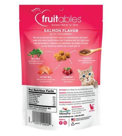 Fruitables Crunchy Salmon with Cranberry Cat Treats