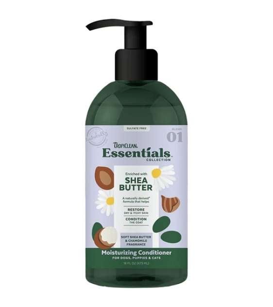 33% OFF: Tropiclean Essentials Shea Butter Moisturizing Conditioner For Puppies, Dogs & Cats - Good Dog People™