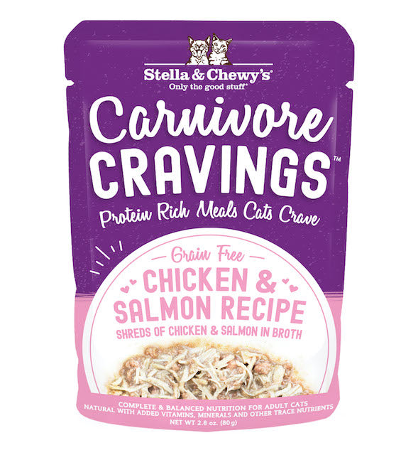 Stella & Chewy's Carnivore Cravings Chicken & Salmon in Broth Cat Food