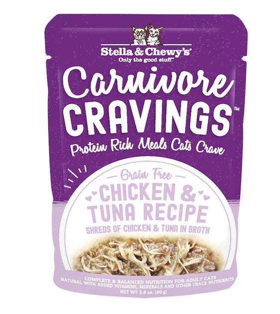 Stella & Chewy's Carnivore Cravings Chicken & Tuna in Broth Cat Food