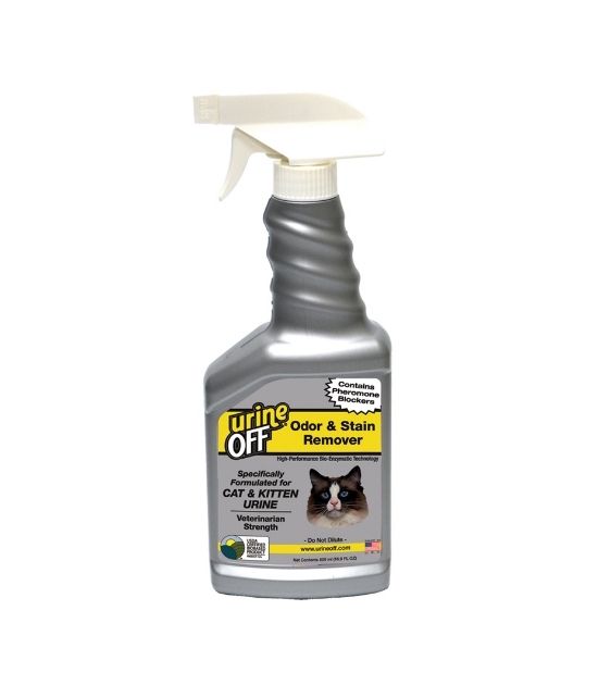 Urine Off Cats Vet Cleaner (500 ml/16.9 oz)